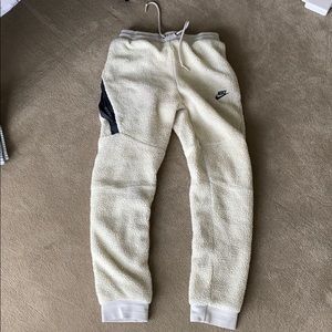 nike tech sherpa track pants 
